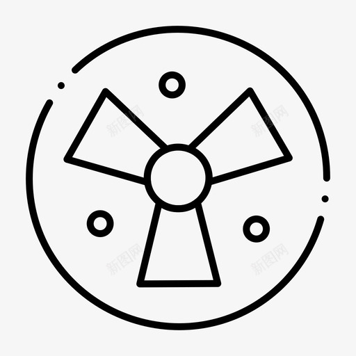 辐射风扇医疗图标svg_新图网 https://ixintu.com web界面feb收集v4 医疗 警告 辐射 风扇
