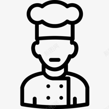 厨师职业5直系图标图标