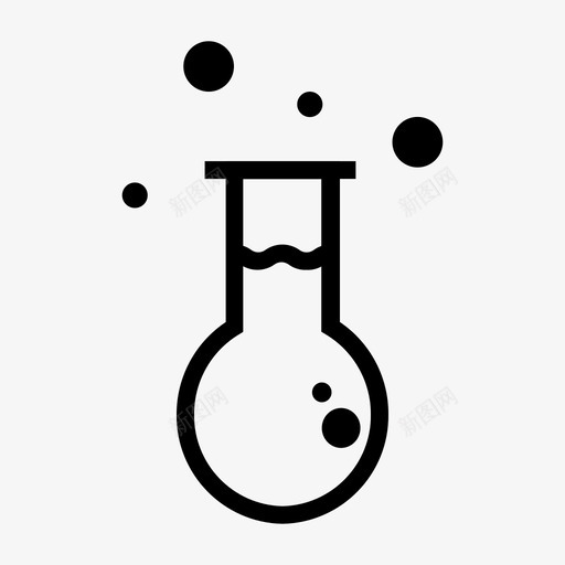 化学药剂科学图标svg_新图网 https://ixintu.com 化学 科学 科学项目 药剂 解决方案