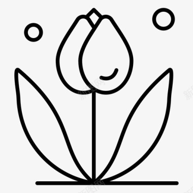 花自然春天图标图标