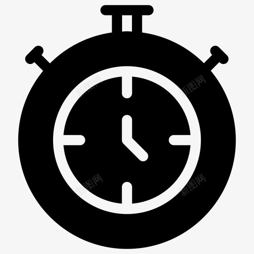 闹钟钟表手表图标svg_新图网 https://ixintu.com 全球 商业 图标 手表 符号 组织 运作 钟表 闹钟