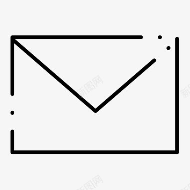 短信息邮件消息图标图标