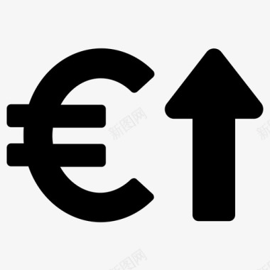 收益欧元货币收益图标图标