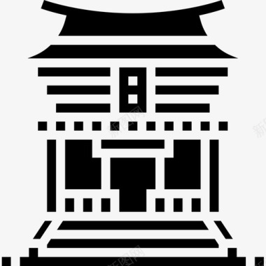 神社日本26雕文图标图标