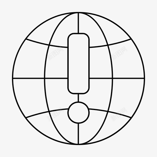 全球浏览器互联网图标svg_新图网 https://ixintu.com 2月 v4 世界 互联网 全球 收集 浏览器 界面 网络