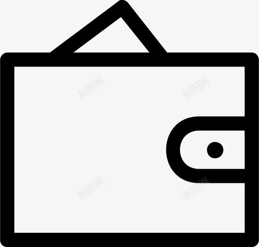 钱包现金钱包皮夹图标svg_新图网 https://ixintu.com 现金钱包 皮夹 钱包 钱夹