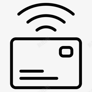 网上支付信用卡购物图标图标