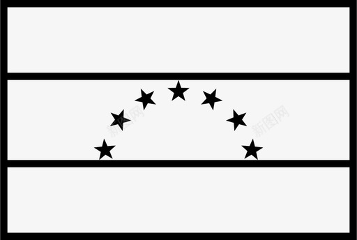 委内瑞拉玻利瓦尔共和国国旗国家世界图标图标