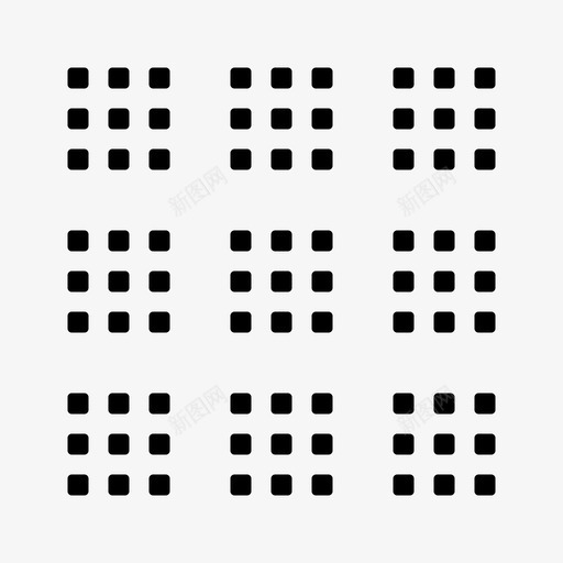 正方形图案纹理图标svg_新图网 https://ixintu.com 图案 墙纸 正方形 瓷砖 纹理