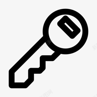 访问钥匙门锁图标图标