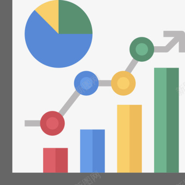 分析网络技术2平面图标图标