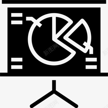 演示文稿86号办公室填充图标图标