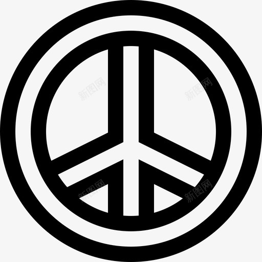 和平非政府组织3直系图标svg_新图网 https://ixintu.com 和平 直系 组织 非政府
