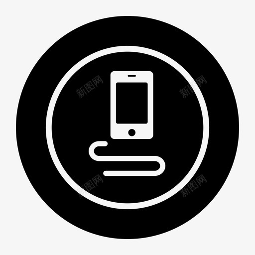 电话轨迹svg_新图网 https://ixintu.com 电话轨迹
