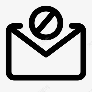 垃圾邮件阻止感染图标图标