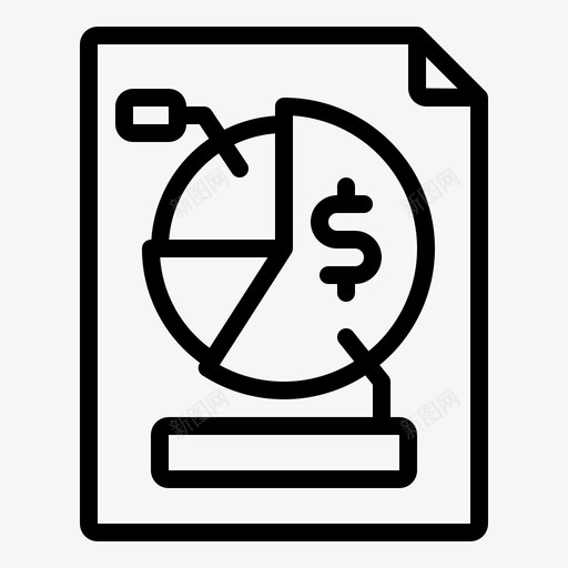 运钞车图表财务图标svg_新图网 https://ixintu.com 付款 图表 投资 纸张 财务 运钞车