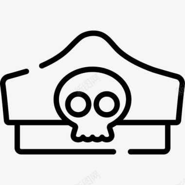 海盗帽海盗34直系图标图标