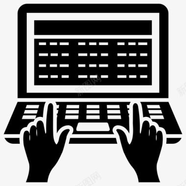 博客方式博客流量笔记本电脑图标图标