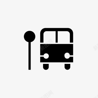 交通-公交站图标