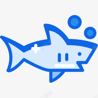 Sharkseaside4蓝色图标图标