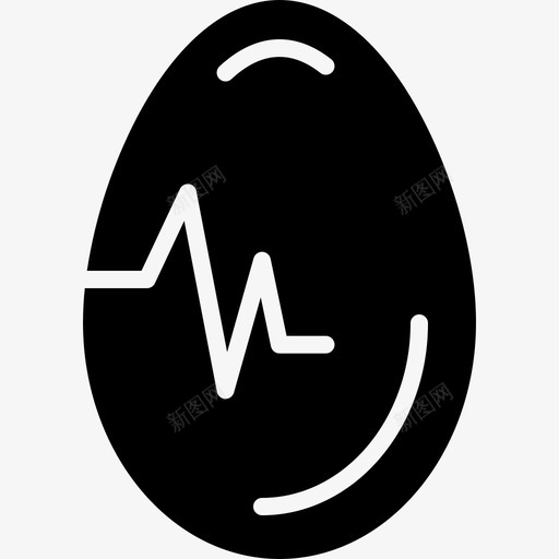 鸡蛋早餐配料图标svg_新图网 https://ixintu.com 卵形 早餐 睾丸 配料 鸡蛋