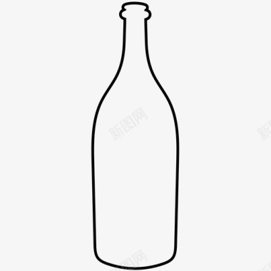 瓶子饮料玻璃杯图标图标