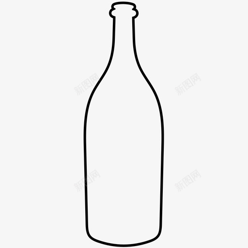 瓶子饮料玻璃杯图标svg_新图网 https://ixintu.com 果汁 玻璃杯 玻璃瓶 瓶子 饮料