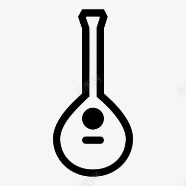 葡萄牙吉他乐器音乐图标图标