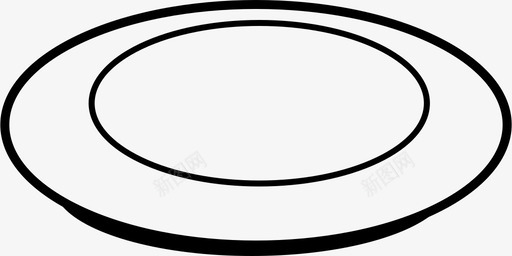 盘子厨房饭菜图标图标