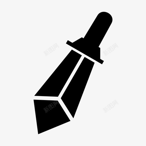 剑战骑士图标svg_新图网 https://ixintu.com 武器 骑士