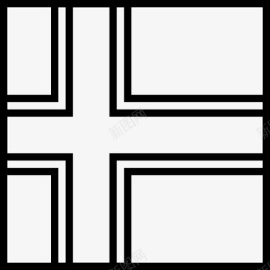 法罗群岛国旗法罗群岛fro图标图标