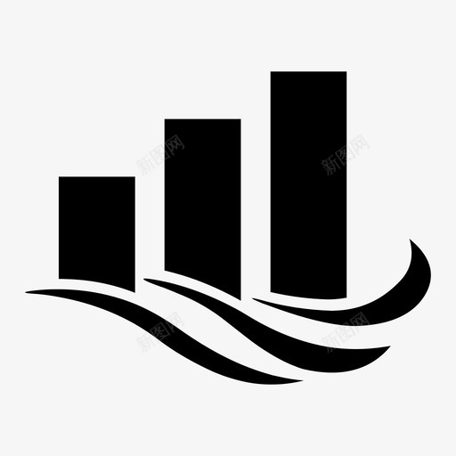 海图海浪金融图汇编图标svg_新图网 https://ixintu.com 汇编 海图 海浪 金融