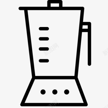 搅拌机果汁机厨房图标图标