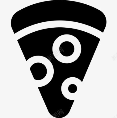 披萨快餐47馅料图标图标