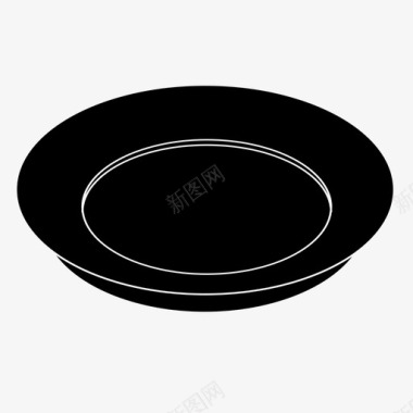 采购产品碟黑色碟黑色炊具图标图标