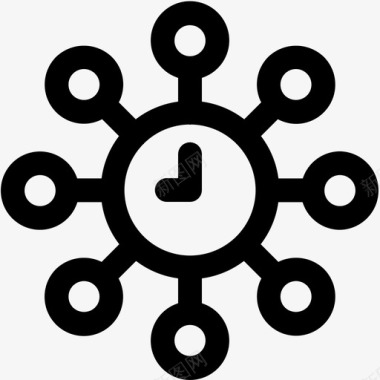 时间点小时图标图标