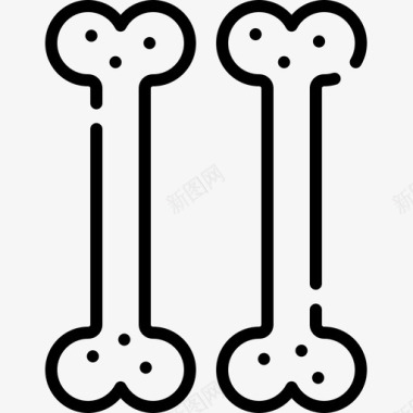 骨骼兽医25直系图标图标