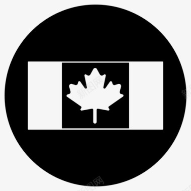 加拿大国旗加拿大国家图标图标