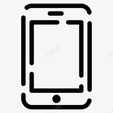 手机通话基本用户界面元素虚线图标图标