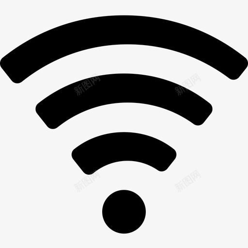 Wifi社交媒体76已填充图标svg_新图网 https://ixintu.com Wifi 填充 媒体 社交