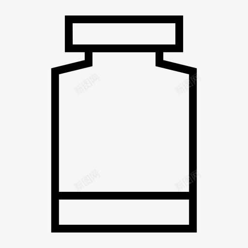 瓶子毒品科学图标svg_新图网 https://ixintu.com 毒品 物品 瓶子 科学