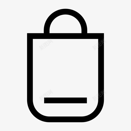购物袋购物车电子商务图标svg_新图网 https://ixintu.com 电子商务 购物袋 购物车 零售