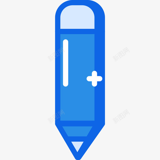 钢笔108办公室蓝色图标svg_新图网 https://ixintu.com 办公室 蓝色 钢笔