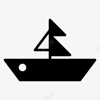 船游轮旅行图标图标