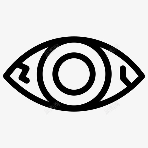 眼睛身体部位眼睛护理图标svg_新图网 https://ixintu.com 发作 器官 心脏病 护理 疾病 眼睛 眼科 糖尿病 线图 身体 部位