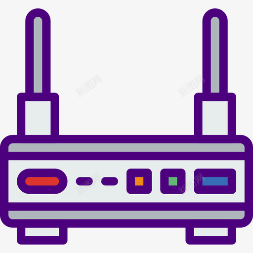 路由器网页和搜索引擎优化8线性颜色图标svg_新图网 https://ixintu.com 优化 搜索引擎 线性 网页 路由器 颜色
