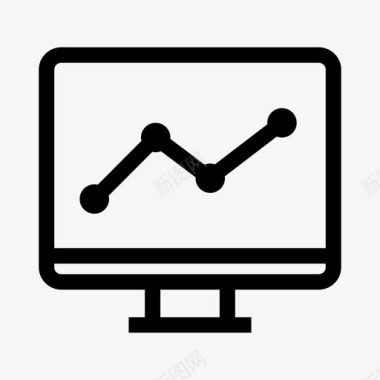 监视器图表报告图标图标