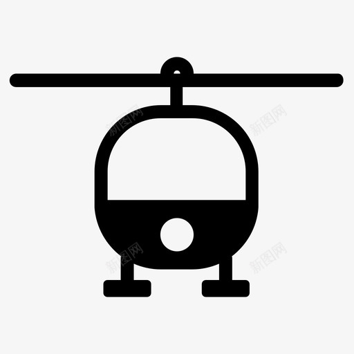 直升机飞行器飞行图标svg_新图网 https://ixintu.com 旅行 日常 直升机 科技 运输 飞行 飞行器