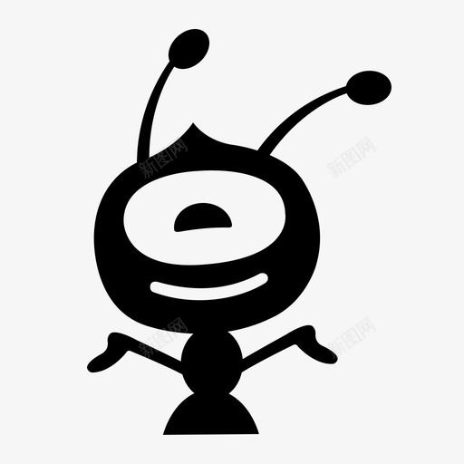 品牌标识-蚂蚁svg_新图网 https://ixintu.com 品牌标识-蚂蚁