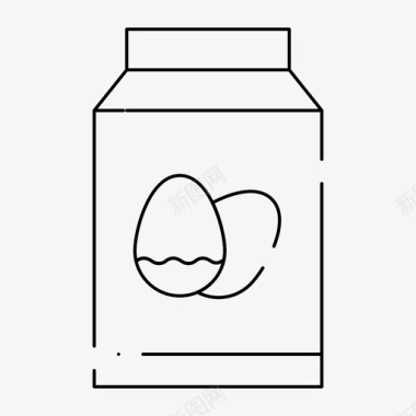 鸡蛋瓶子复活节图标图标